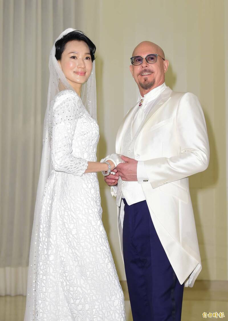 坣娜2017年與身家逾280億的猶太富商薛智偉結婚。（資料照，記者胡舜翔攝）