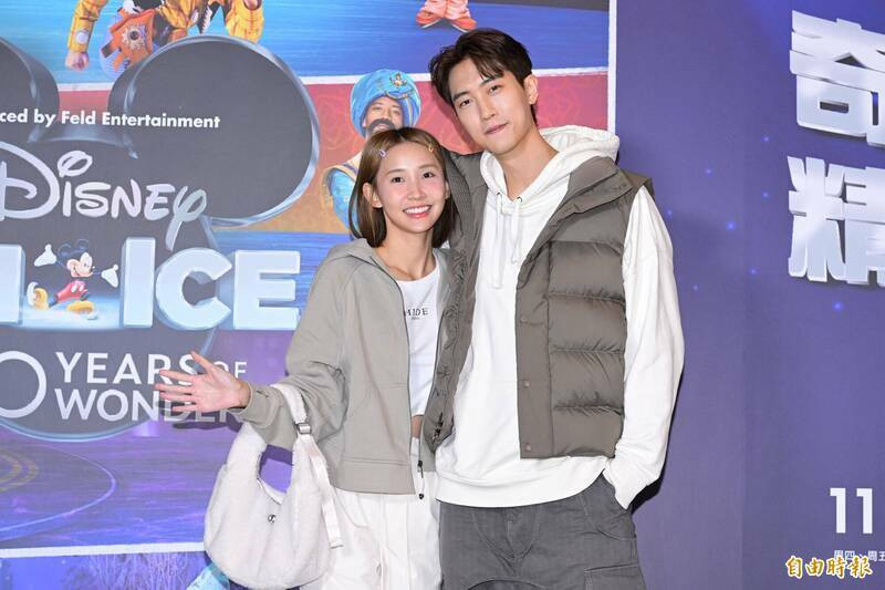 范姜彥豐（右）指控粿粿婚內出軌王子。資料照，記者陳逸寬攝）