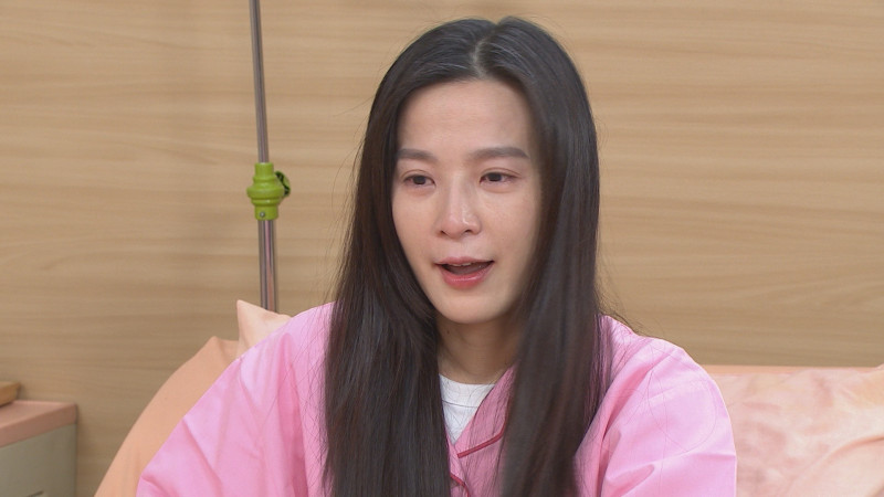 楚宣笑說「昏迷戲」終於結束，預告後續劇情更精彩。 （民視提供）