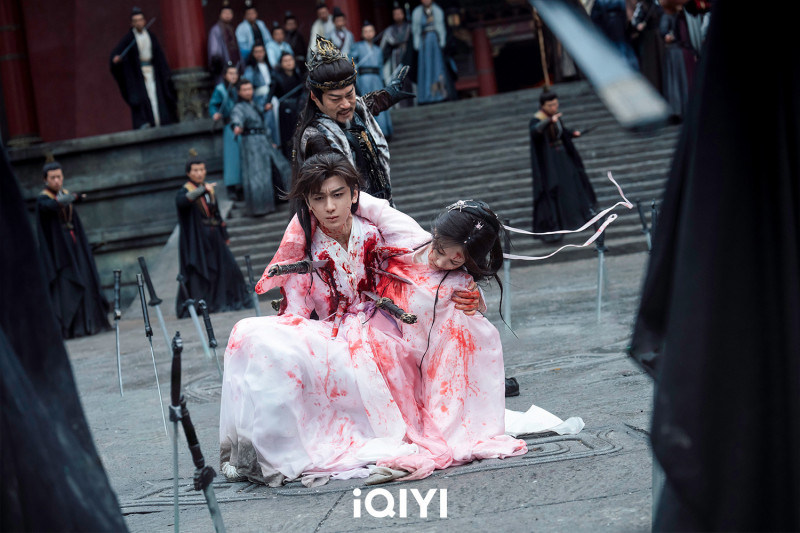萬箭穿心名場面。（iQIYI愛奇藝國際版提供）