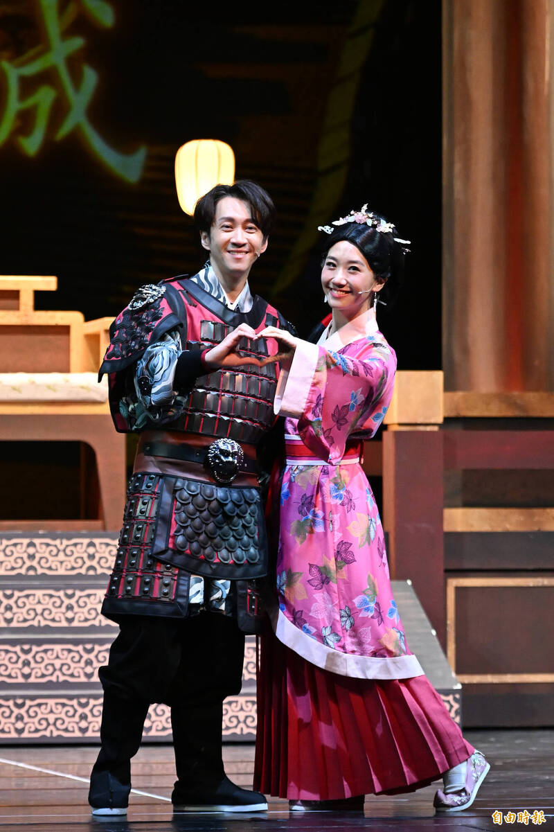 陳漢典、Lulu婚後10天首度公開同框，現場放閃不斷。（記者胡舜翔攝）