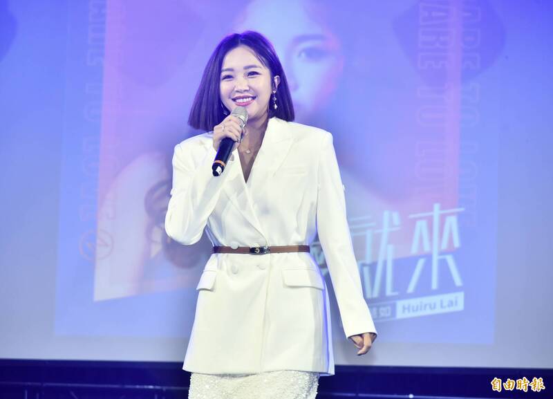 賴慧如日前去婦產科檢查被民眾巧遇。（記者陳奕全攝）