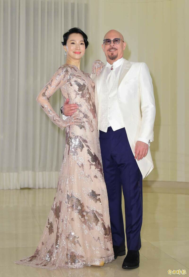 坣娜2017年與身家逾280億的猶太富商薛智偉結婚。（資料照，記者胡舜翔攝）