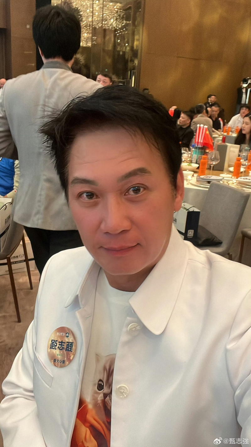 家屬並未透露甄志強的死因。（翻攝自微博）