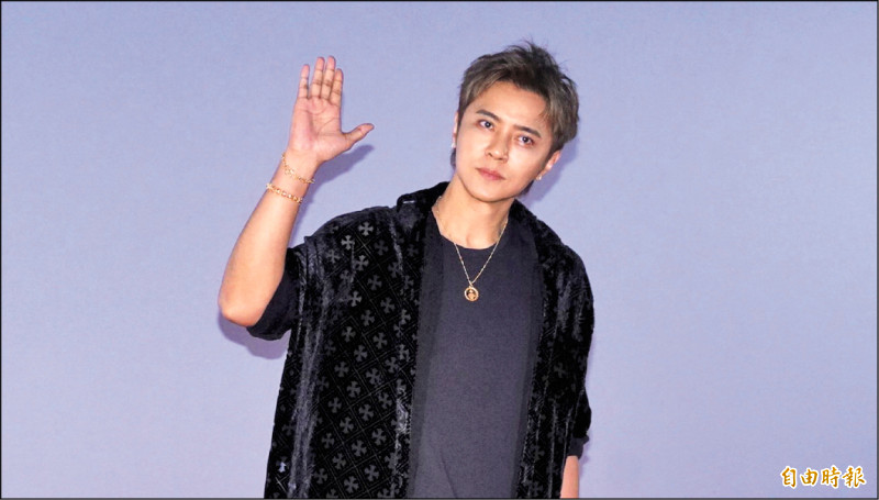 羅志祥出席新歌《做伙》MV首映會。（記者潘少棠攝）