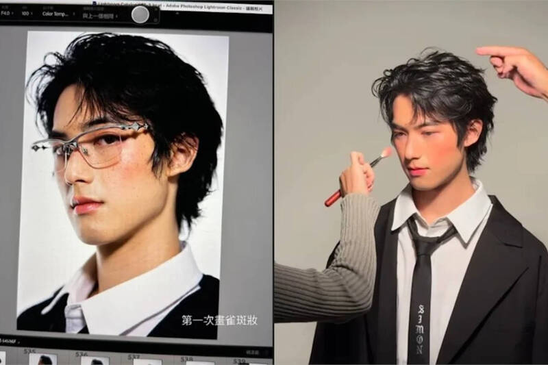 德德今年曬新照，網友大讚從「溫柔暖男」進化成「禁慾系眼鏡男」。（翻攝自IG）