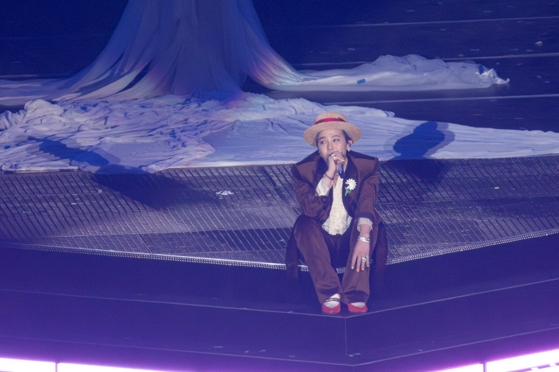 GD與粉絲分享這次巡演與眾不同。（讀者提供）