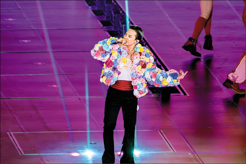 GD大巨蛋連唱兩天，吸引8萬人朝聖。（讀者提供）