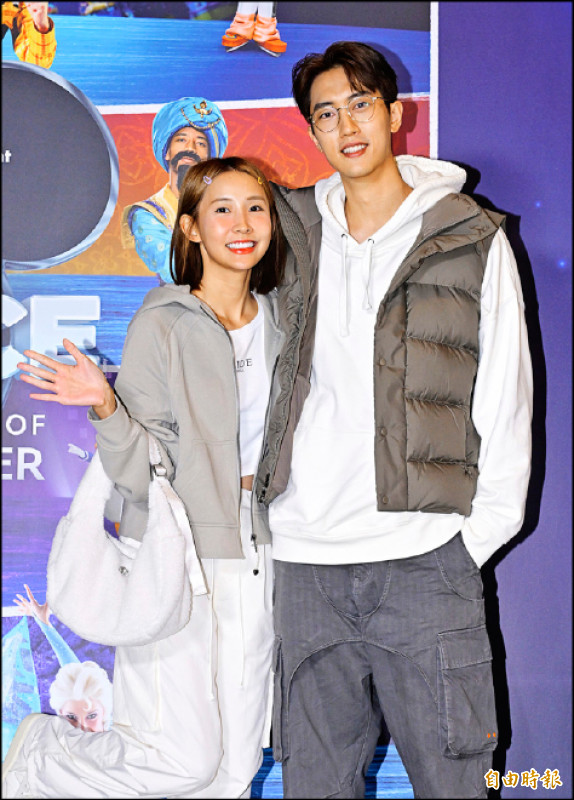 粿粿（左）與范姜彥豐3年婚姻破裂，雙方如今各執一詞。（資料照，記者胡舜翔攝）