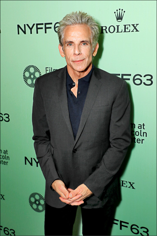 班史提勒先前出席紀錄片《史提勒與米拉：未曾落幕》紐約電影節首映。（Apple TV提供）