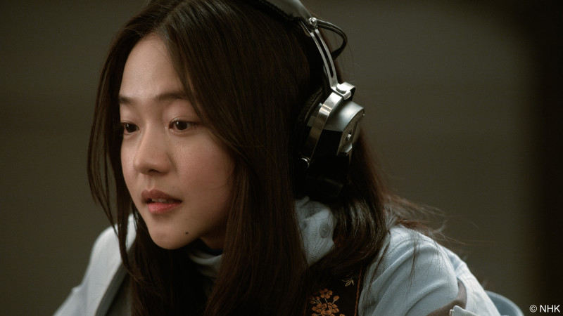 《火星女王》林廷憶飾演在火星出生、熱愛音樂的視障女孩。（Hami Video提供）