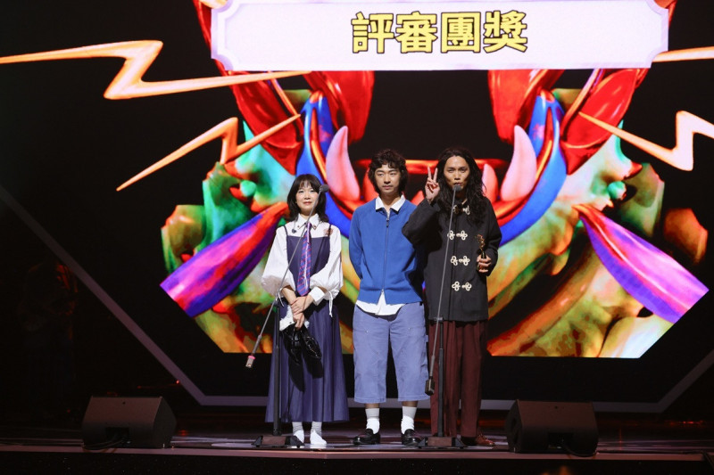 百合花奪下評審團獎。（文化部影視及流行音樂產業局、必應創造 B'in Live &nbsp;提供）