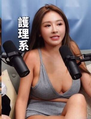 網紅「護理系女神」謝侑芯。（翻攝自臉書）