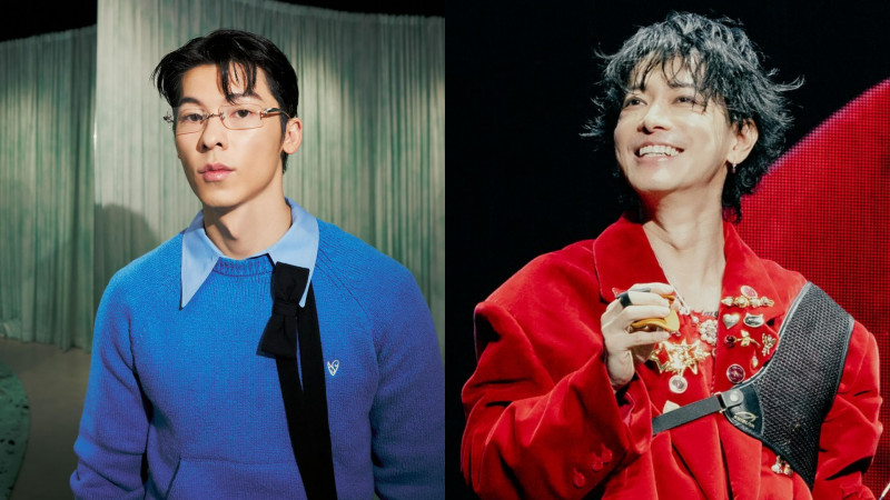 許光漢為佐藤健送上花籃，掀起網友議論紛紛。（翻攝自IG）