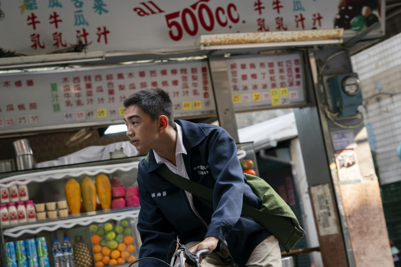 陳玄力於《南方時光》首挑大樑演出男主角。（百景映畫提供）