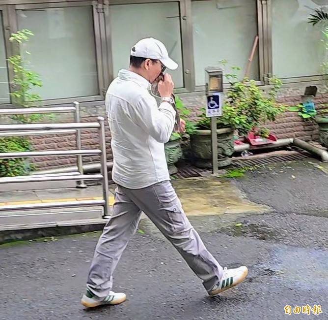 閃兵集團共犯張忠。（記者王定傳攝）