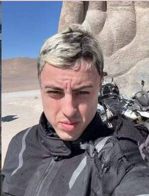 巴西網紅丹尼爾被誤捲進全球最大搶案。（翻攝自X）