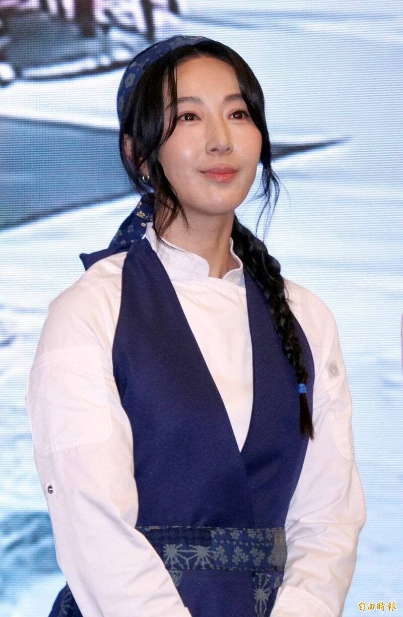 隋棠小時候家裡常辦桌，如今都市生活少有機會。（記者潘少棠攝）