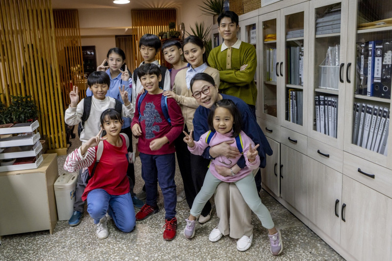 陸小芬讚童星演技令她驚艷。（大愛提供）