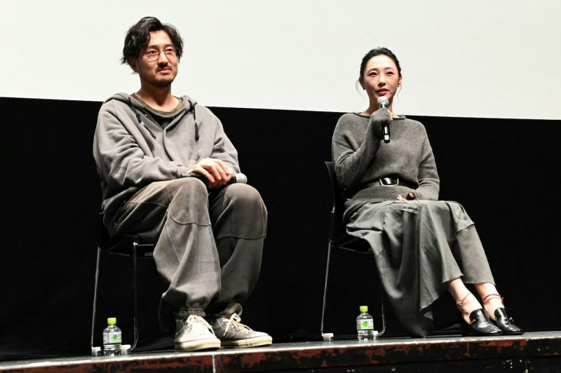 白百何（右）、王傳君合作《春樹》。（翻攝自東京影展官網）