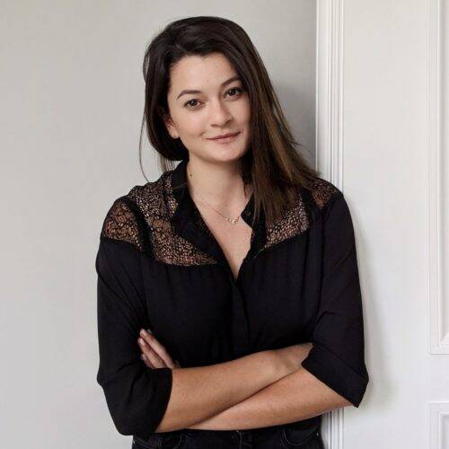 「輝二代」黃敏珊的外型十分亮麗，氣質輾壓一票女明星。（翻攝自Nvidia B）