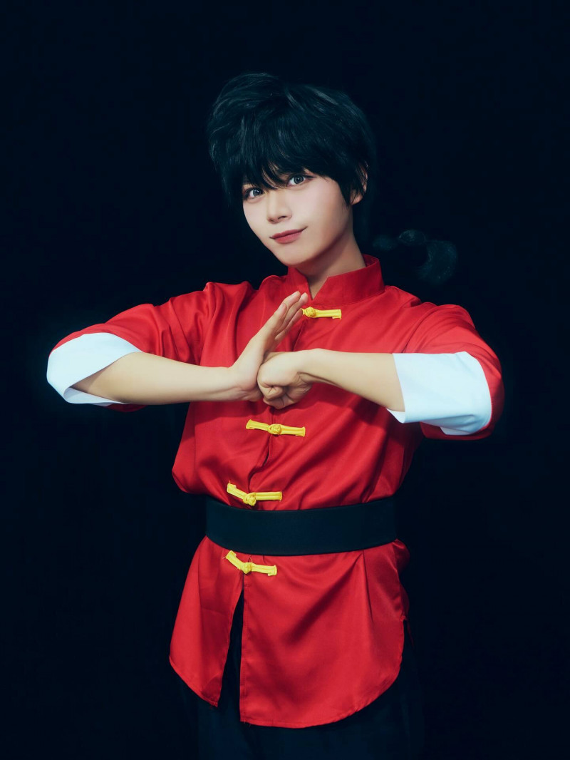 浪花男子大西流星化身為《亂馬½》的早乙女亂馬。（翻攝自IG）