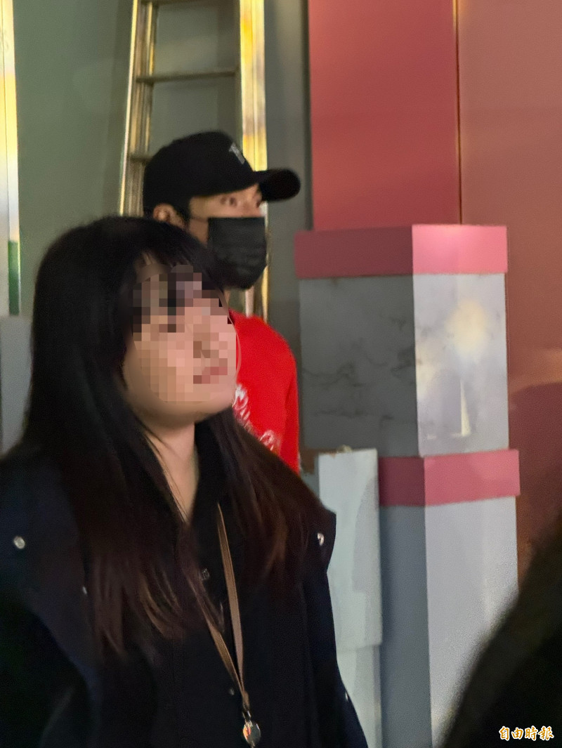 唐振剛低調現身教會活動。（記者傅茗渝攝）