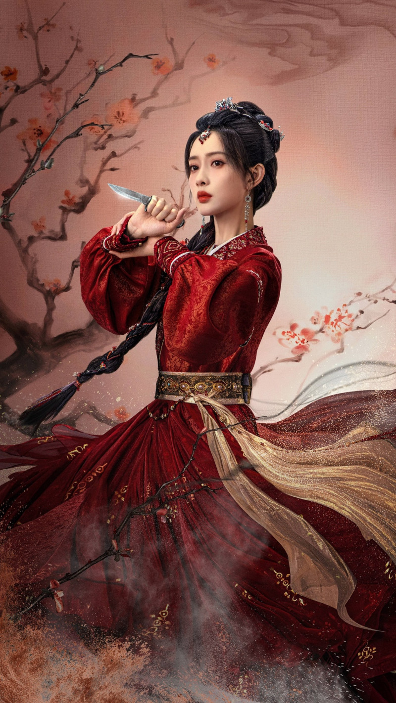 孟子義在《桃花映江山》飾演身世坎坷的北苑國公主「姜桃花」。（愛爾達電視提供）