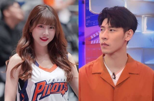 啦啦隊女神孟潔熱戀馮晨軒 藏不住愛街頭十指緊扣