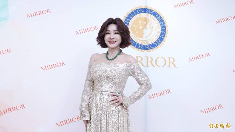 陳美鳳憶起當年打離婚官司的漫長時光，很感謝身旁親友、台灣的觀眾與媒體給她許多溫暖。（記者潘少棠攝）