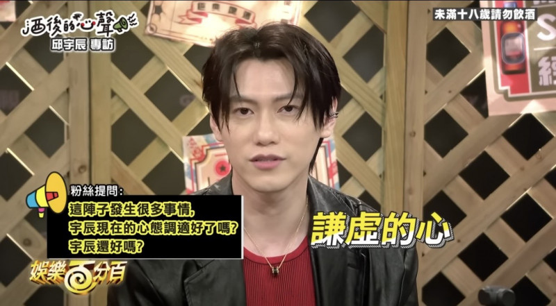 毛弟露面上節目。（翻攝自YT）