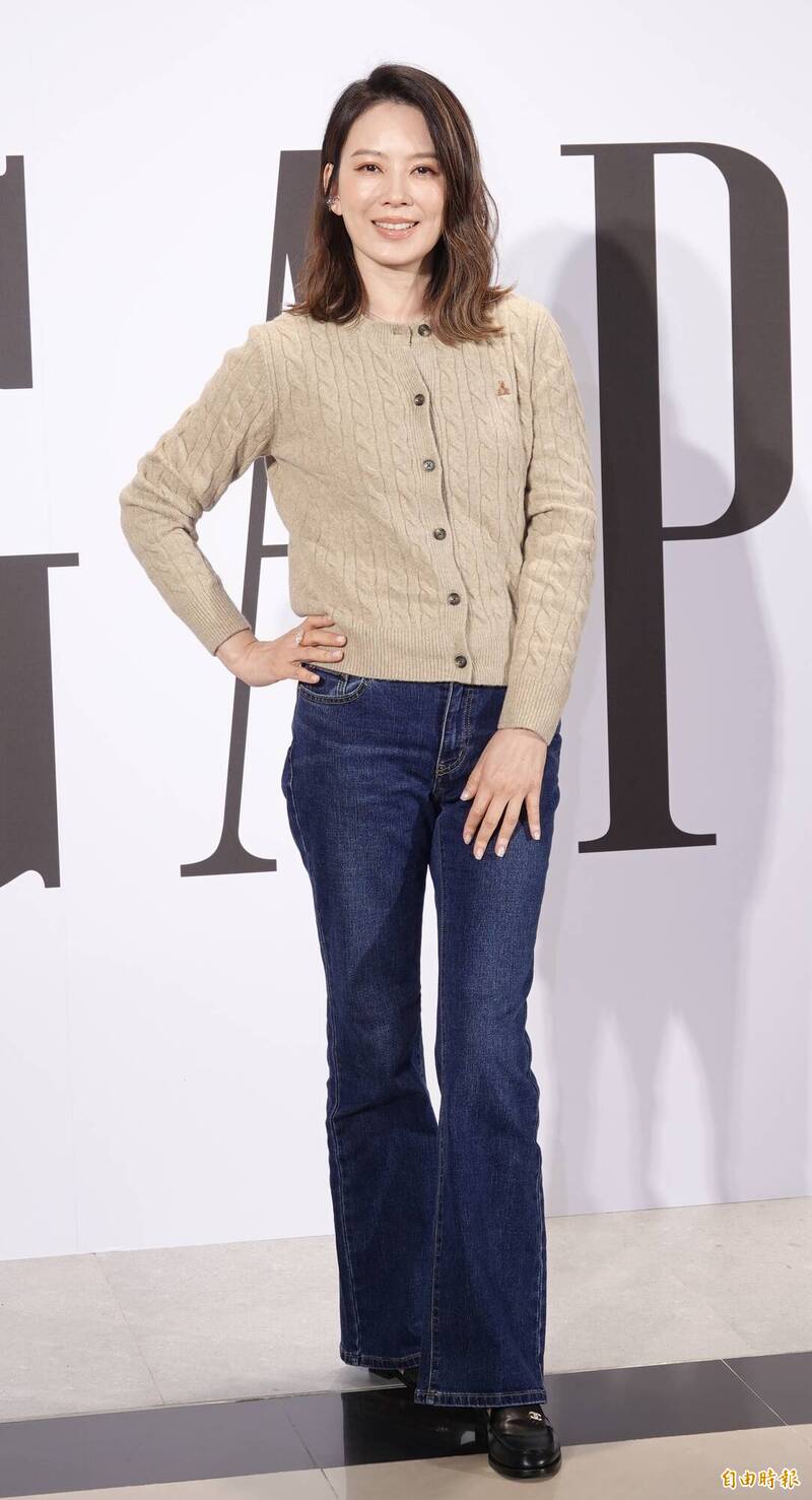 Melody出席品牌活動氣質亮眼。（記者潘少棠攝）