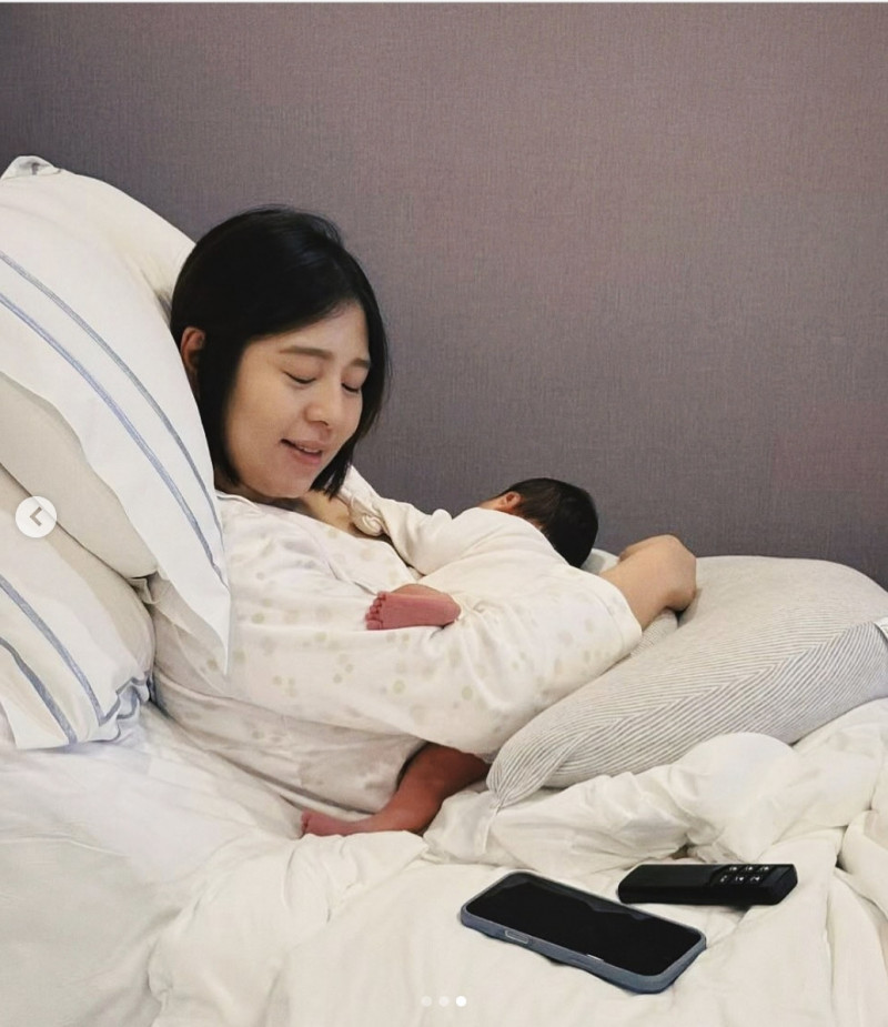 恭喜！劉品言生下寶貝女兒 挺鼻長腿「衝著漂亮來的」