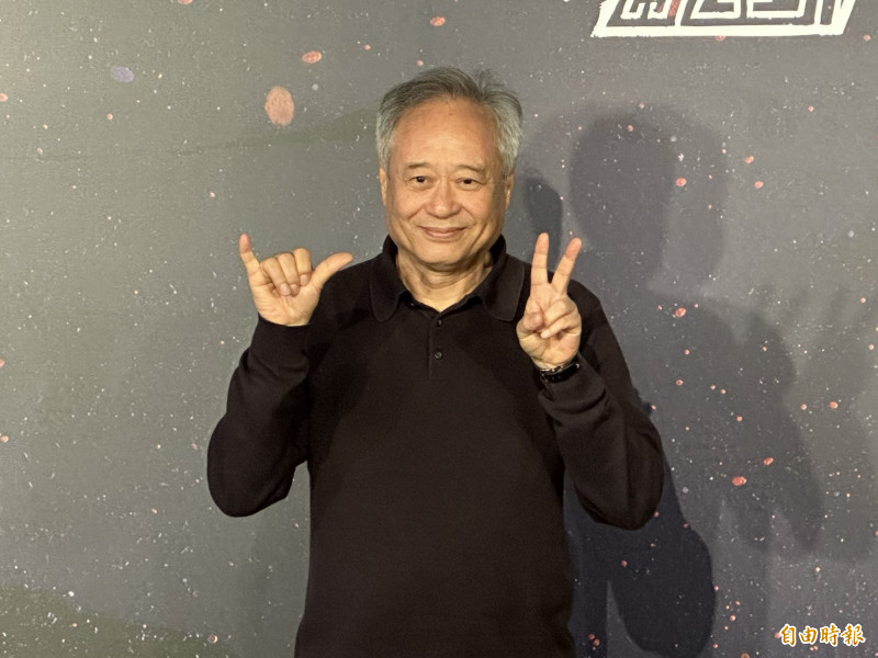 導演李安返台參加金馬獎，今頂著時差出席《斷背山》金馬影展映後大師講堂。（記者許世穎攝）