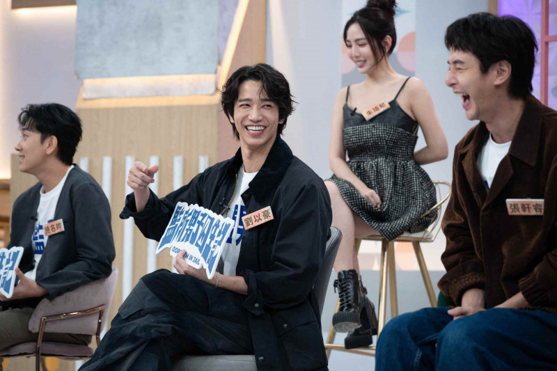 劉以豪分享從未想過會踏進演藝圈。（東森提供）