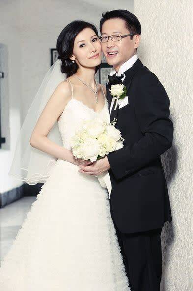 兩人2008年結婚，婚後育有一子許建彤。（香港星島日報）