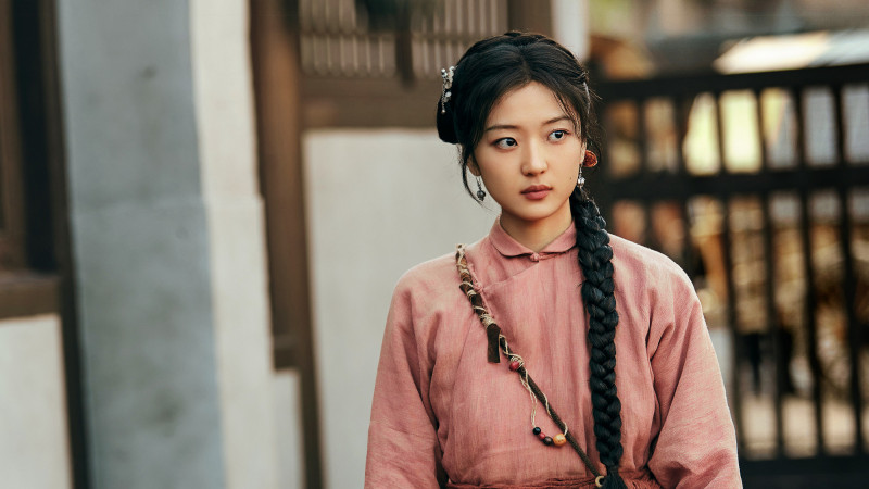 孫千在《大生意人》劇中打破傳統古裝女主角的刻板印象，飾演武力、智謀雙在線的鏢局千金。（愛爾達電視提供）