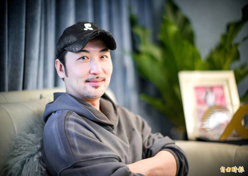 李進良主動談及小禎的新戀情。（記者王文麟攝）