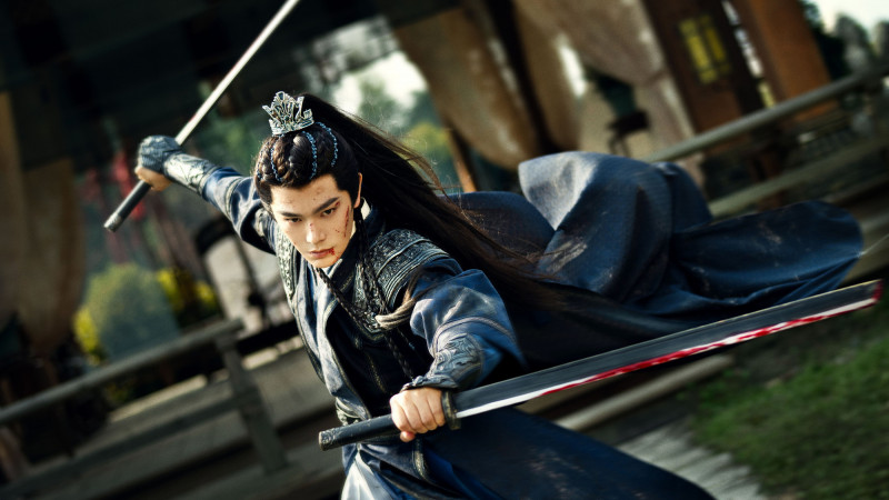 丁禹兮在《山河枕》飾演「衛韞」。（愛爾達電視提供）