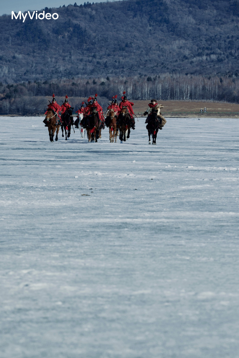 《大生意人》冰河實景拍攝，開播口碑爆棚。（台灣大哥大MyVideo提供）