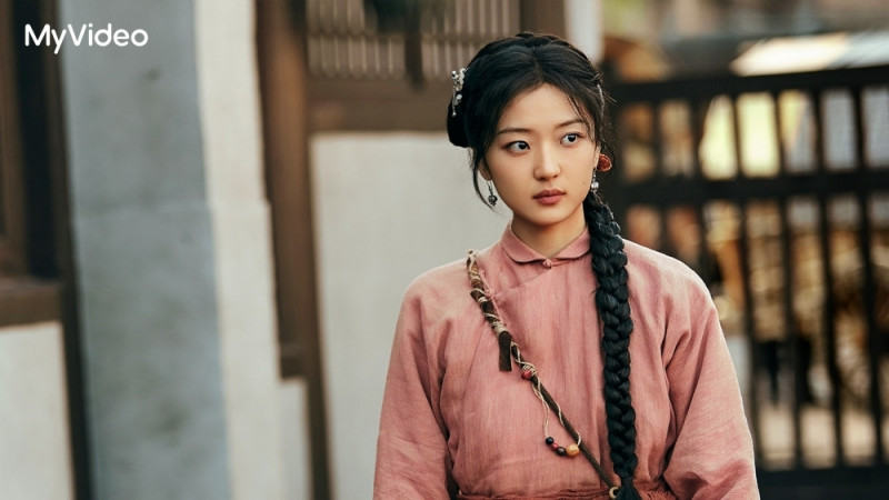 孫千在《大生意人》飾演鹽幫女掌櫃「常玉兒」。（台灣大哥大MyVideo提供）