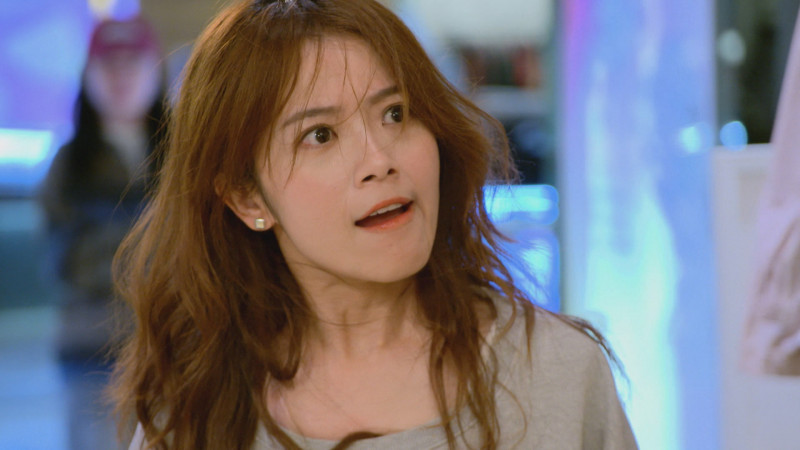 程雅晨（左）在《好運來》擔心自己地位不保，與張家瑋針鋒相對。（民視提供）