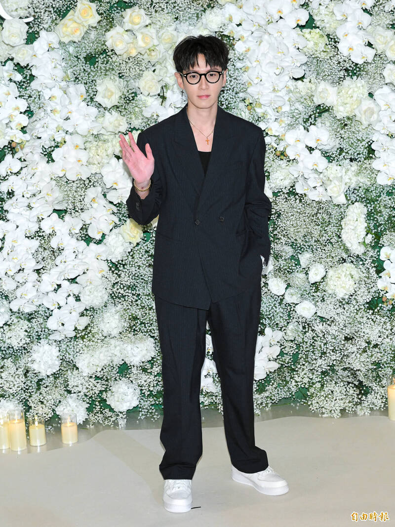 被問到紅包數字，柯震東妙回：夠回本了。（記者王文麟攝）