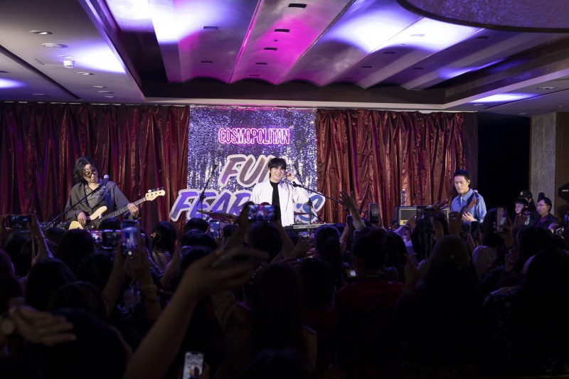 宇宙人期待小巨蛋演唱會。（相信音樂提供）