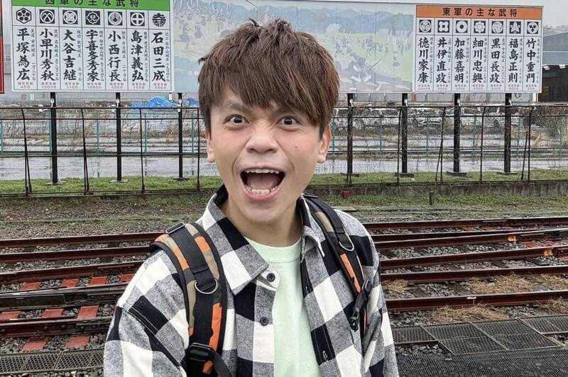 蔡阿嘎大方分享瘦身方法。（翻攝臉書）