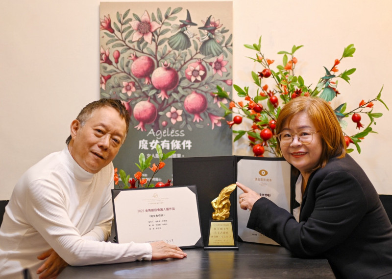 潘重威和林貴敏合作35年，是工作夥伴也是人生伴侶。（創意大群組提供）