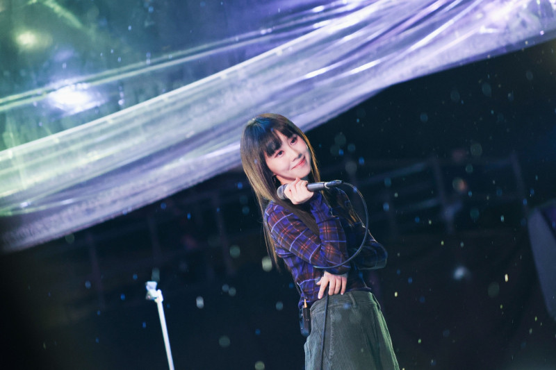 白安重返簡單生活節舞台獻唱特別有感觸。（相信音樂提供）