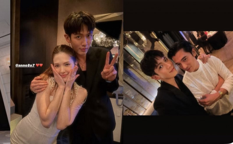 柯震東在許瑋甯、邱澤婚禮穿黑色衣服，打扮時尚，卻遭網友酸言。（翻攝自threads）