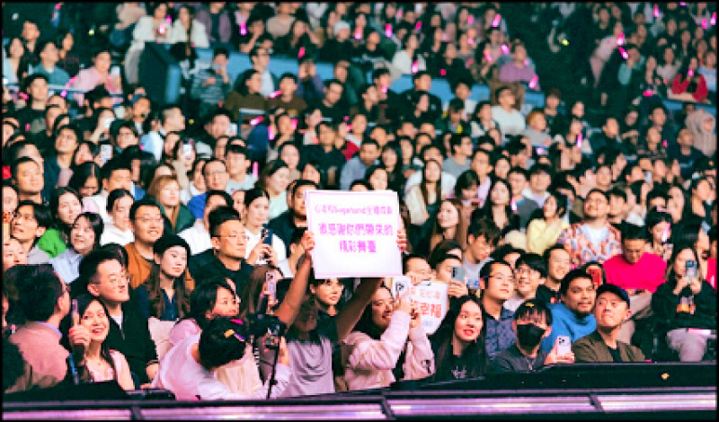 王心凌帶著「Sugar High 2.0」前進美國東岸，紐約場爆滿。（天晴娛樂提供）