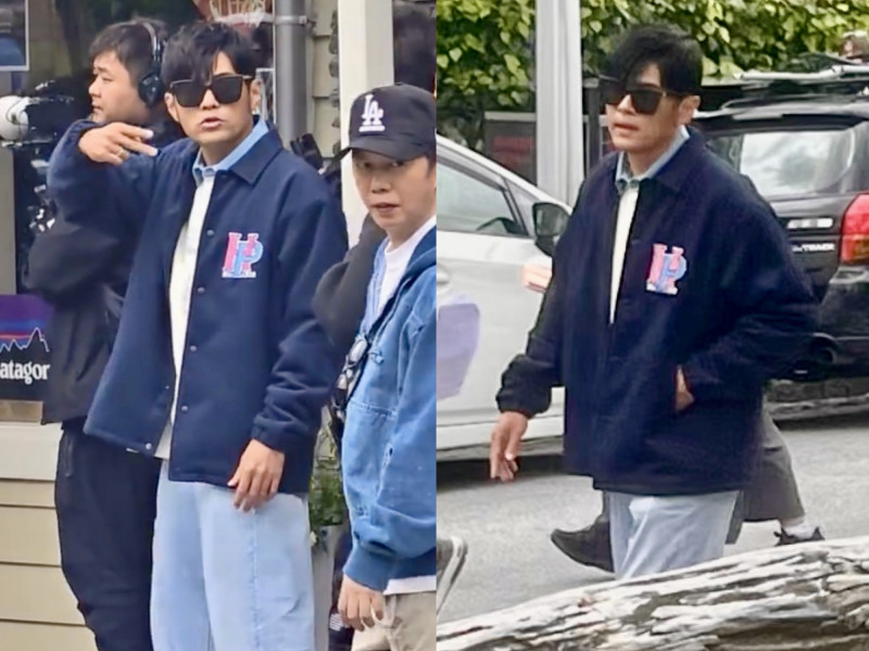 周杰倫赴紐西蘭度假之餘，陪伴家人也不忘錄製節目《周遊記》。（組合照，翻攝自小紅書）